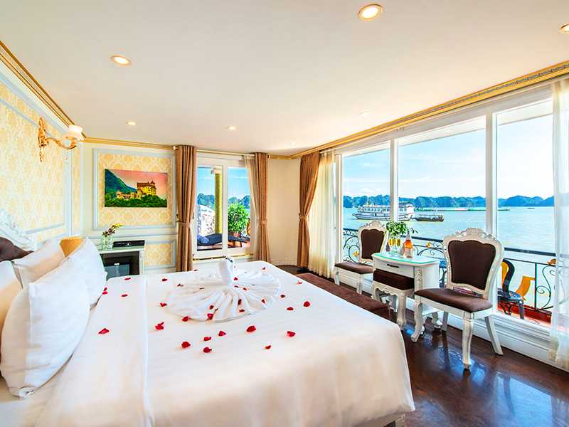 Dynasty Suite Balcony - 2 Pax/ Cabin (Location: 1st & 2nd Deck - Private Balcony)